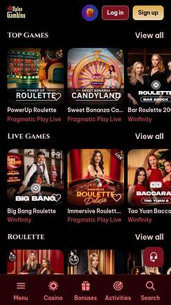 SpinoGambino Casino Croupier en direct