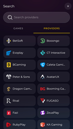 Spins House Casino Game Developers