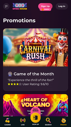 Spins House Casino Promotions