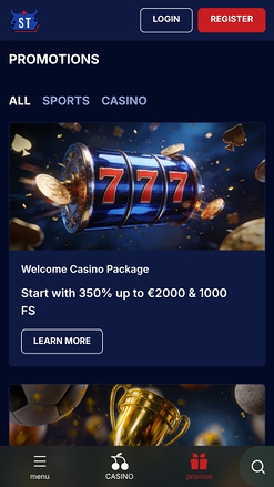 Promozioni del casinò SpinTexas