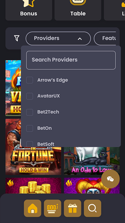 Développeurs du jeu mobile Split Aces Casino