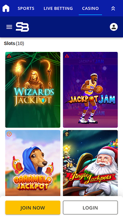 Jackpot mobile du casino de paris sportifs