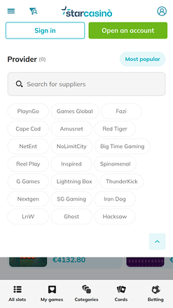 Star Casino Mobile Game Developers