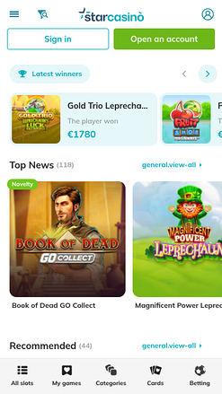 Star Casino Mobile Games