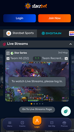 Starzbet Casino Mobile Scommesse sportive
