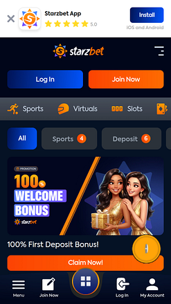 Мобильные акции казино Starzbet