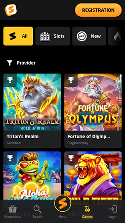 Jeux mobiles StayCasino