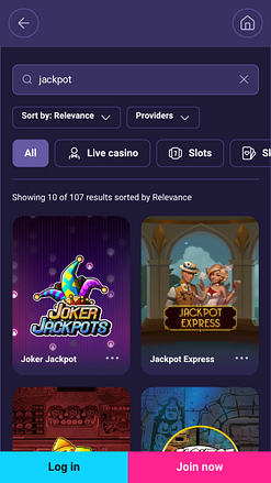 Screenshot del jackpot di StealthBet Casino