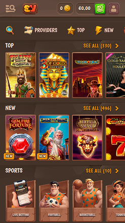 Mobile Spiele von Stone Vegas Casino
