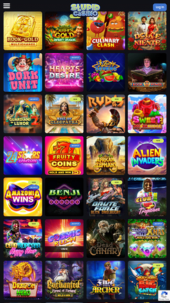 Achat de bonus mobile de Stupid Casino