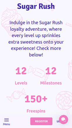 Sugar Casino móvil Sugar Rush