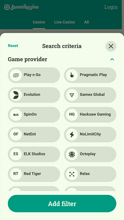 Développeurs de jeux mobiles SuomiKasino