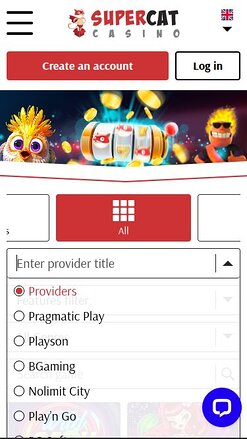 SuperCat Casino Mobile Game Developers