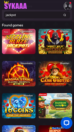 Jackpot mobile Sykaaa