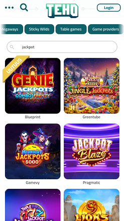 Jackpot mobile de Power Casino