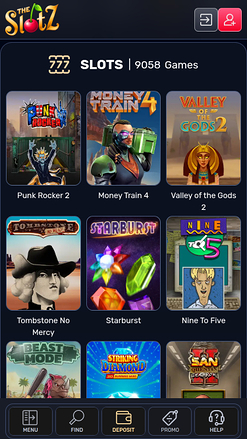 TheSlotz Casino Mobile Games