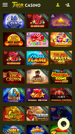 Jackpot mobile de Thor Casino