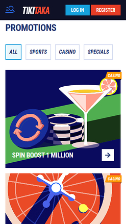 Tiki Taka Casino Promotions