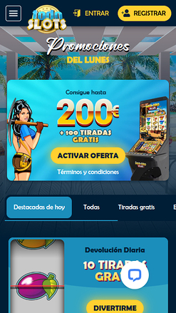 Promozioni mobile di Todo Slots