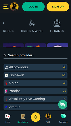Développeurs de jeux mobiles de TombRiches Casino