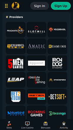 TombRiches Casino Mobile Game Developers