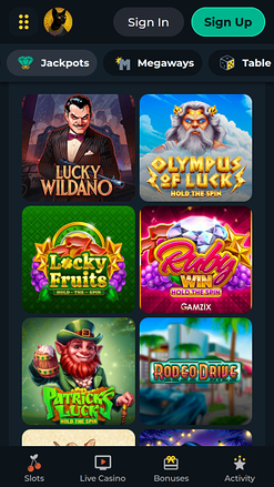 TombRiches Casino Mobile Jackpot