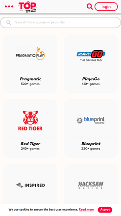 Développeurs du jeu mobile Topkasino Casino