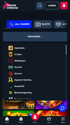 Développeurs de jeux mobiles de Trips Casino