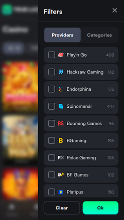 TrueLuck Casino Mobile Game Developers