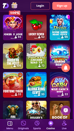 TrustDice Casino Mobile Games