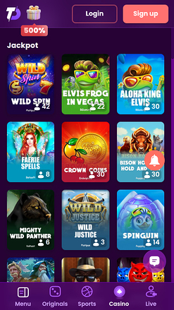 TrustDice Casino Mobile Jackpot