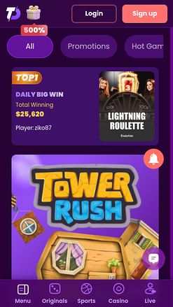 TrustDice Casino Mobile Promotions