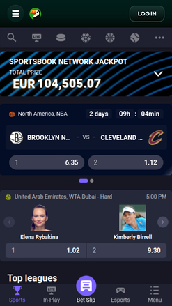 Sports mobiles du casino Tucan