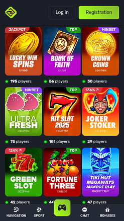 Turbo Casino mobiler Jackpot