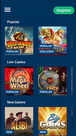 Turbonino Casino mobile Spiele