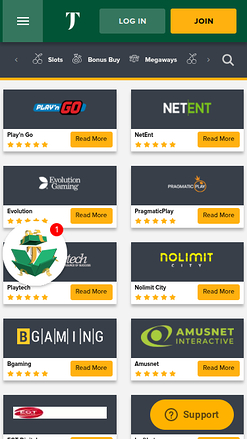 Développeurs de jeux mobiles de TuskCasino