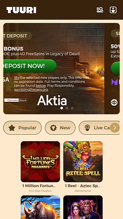 Tour Casino Mobile Games