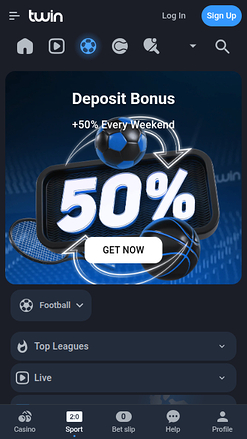 Sports mobiles de Twin Casino