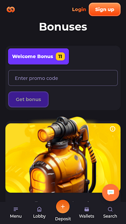 Unlim Casino Mobile-Aktionen