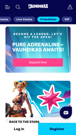 Vauhdikas Casino Desktop Games