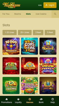 Juegos móviles de Vegas Country Casino