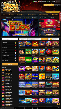 Jackpot mobile de Videoslots Casino