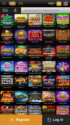 Videoslots Casino Mobile Games