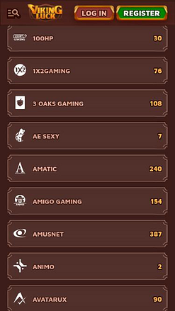 VikingLuckカジノモバイルゲーム開発者
