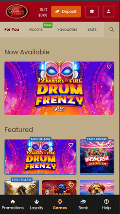 Giochi mobile di Villento Casino