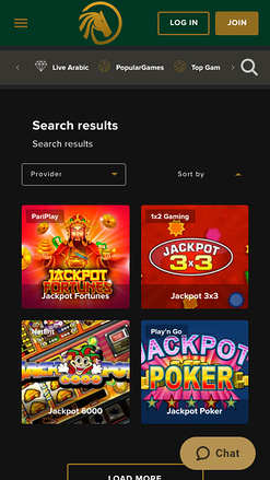 Jackpot mobile de VipArabClub Casino