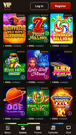 VIPCasino Mobile Games