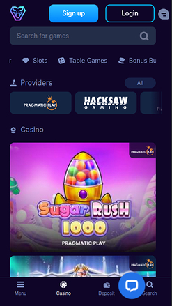 Jeux mobiles de Viperspin Casino