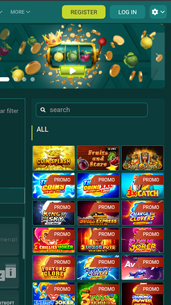 Juegos móviles de VivatBet Casino