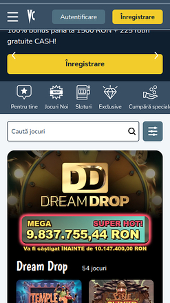 Jackpot mobile de Vlad Cazino